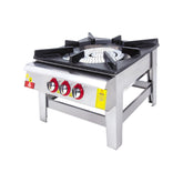 Aragaz de podea, GPL sau gaz, cu 3 aprinderi 70x80cm, DRNKS-7073